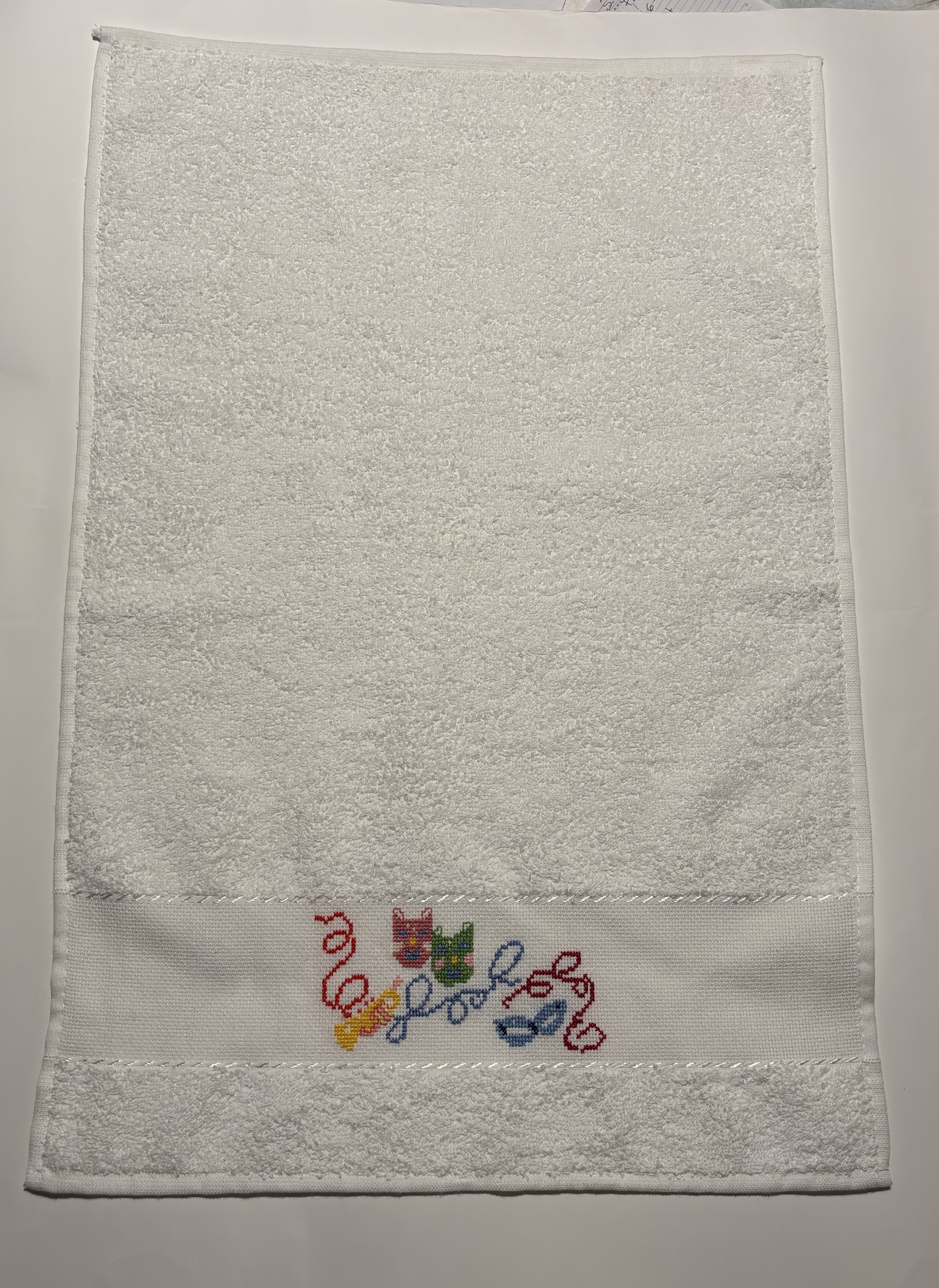 Salviettina baby -disegno carnevale