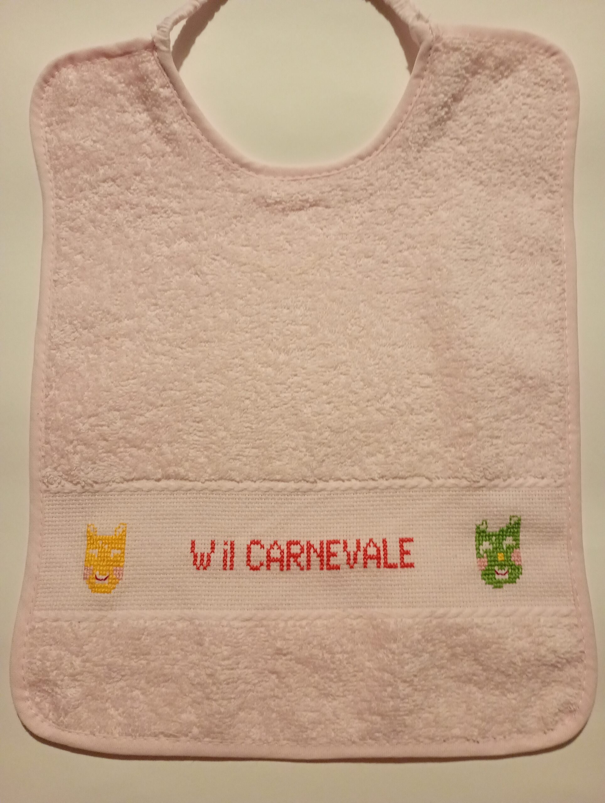 Bavaglini pappa/asilo disegno carnevale - immagine 3